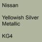 Preview: Nissan, Yellowish Silver Metallic, KG4.